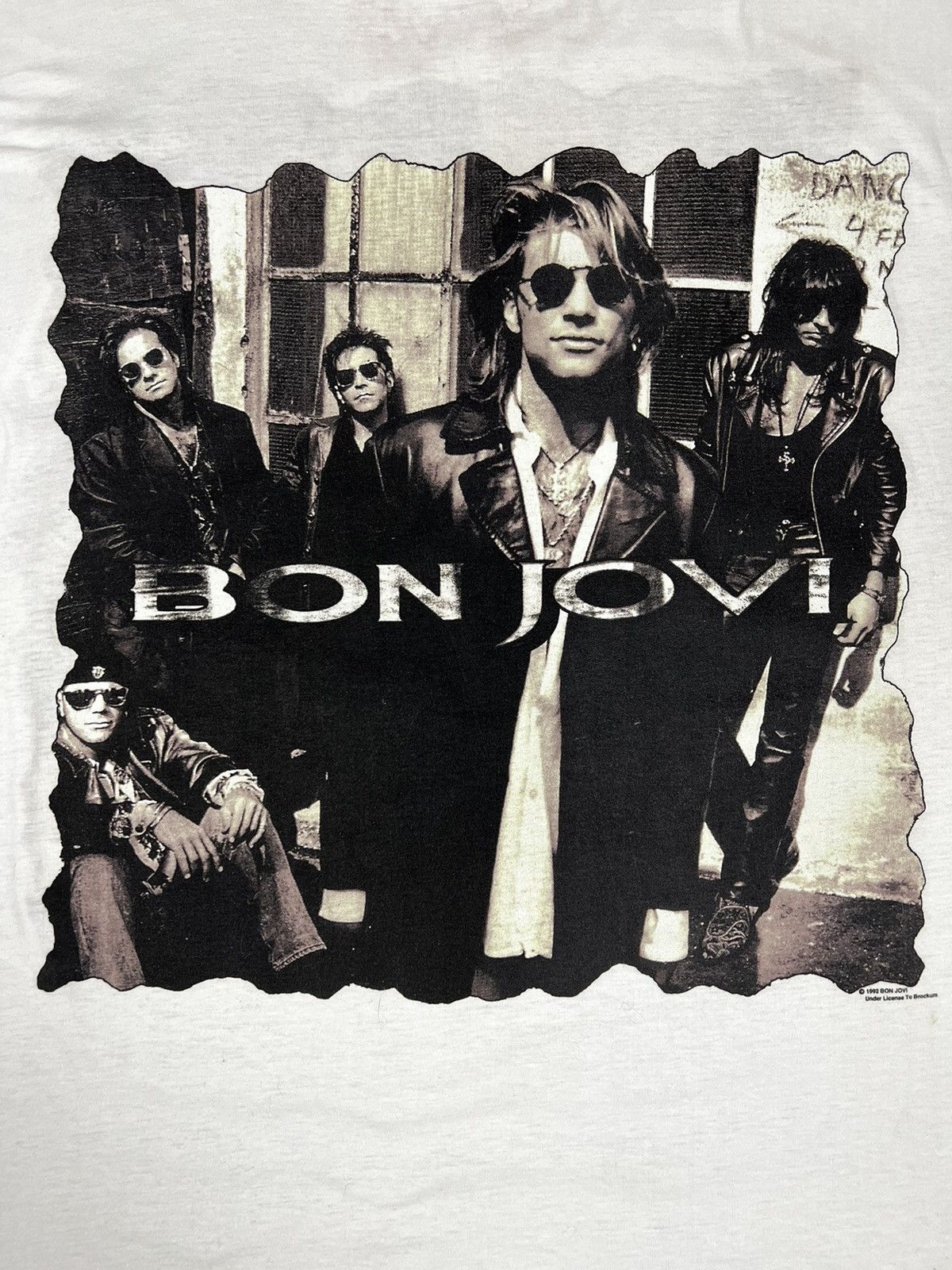 Band Tees × Bon Jovi Vintage 1992 Bon Jovi Keep The Faith Coca-Cola presents tee Size US XL / EU 56 / 4 - 5 Thumbnail