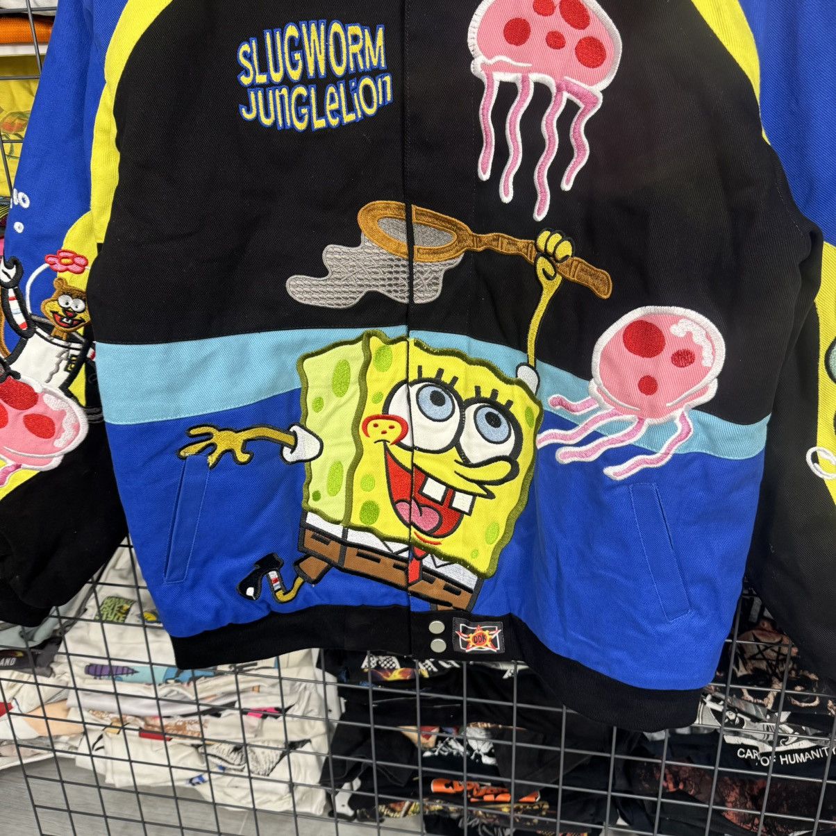 Nickelodeon Sponge Bob Nickelodeon Dudack NASCAR Bomber Jacket Size US L / EU 52-54 / 3 - 4 Thumbnail