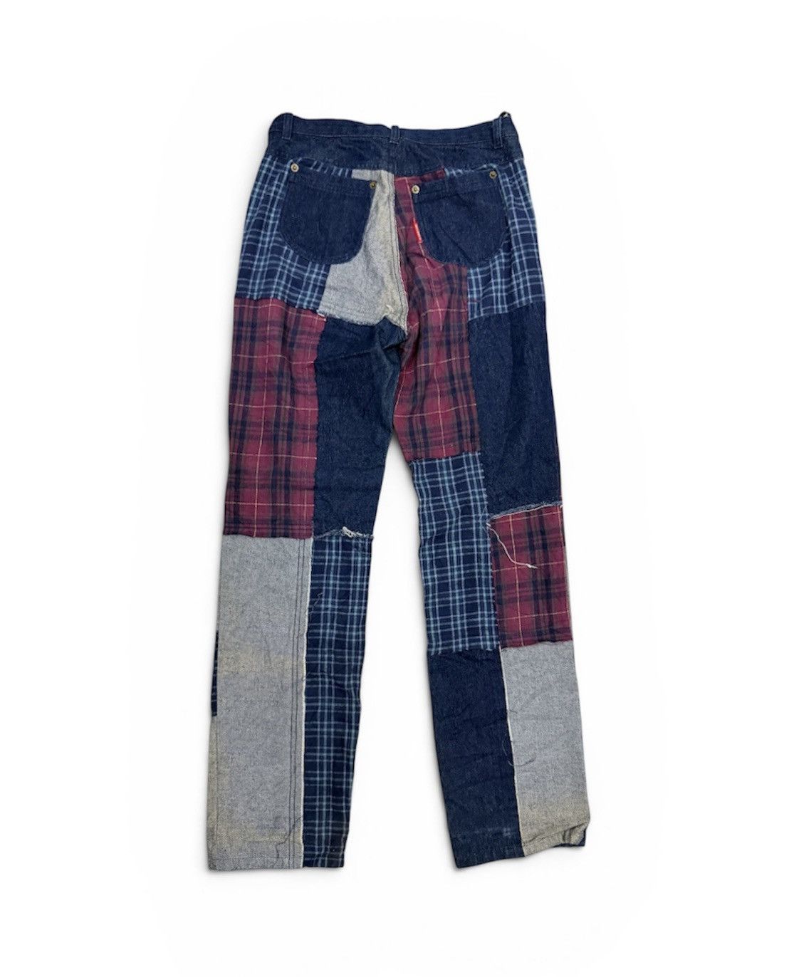 Japanese Brand Betty’s Blue Shinji Abe Patchworks Kapital Inspired Denim Size US 28 / EU 44 - 2 Thumbnail