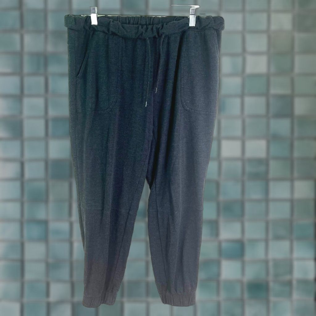 Vintage JoyLab Joggers Pants Activewear Lightweight Gray XL Tapered Womens Size 40" / US 18 - 1 Thumbnail