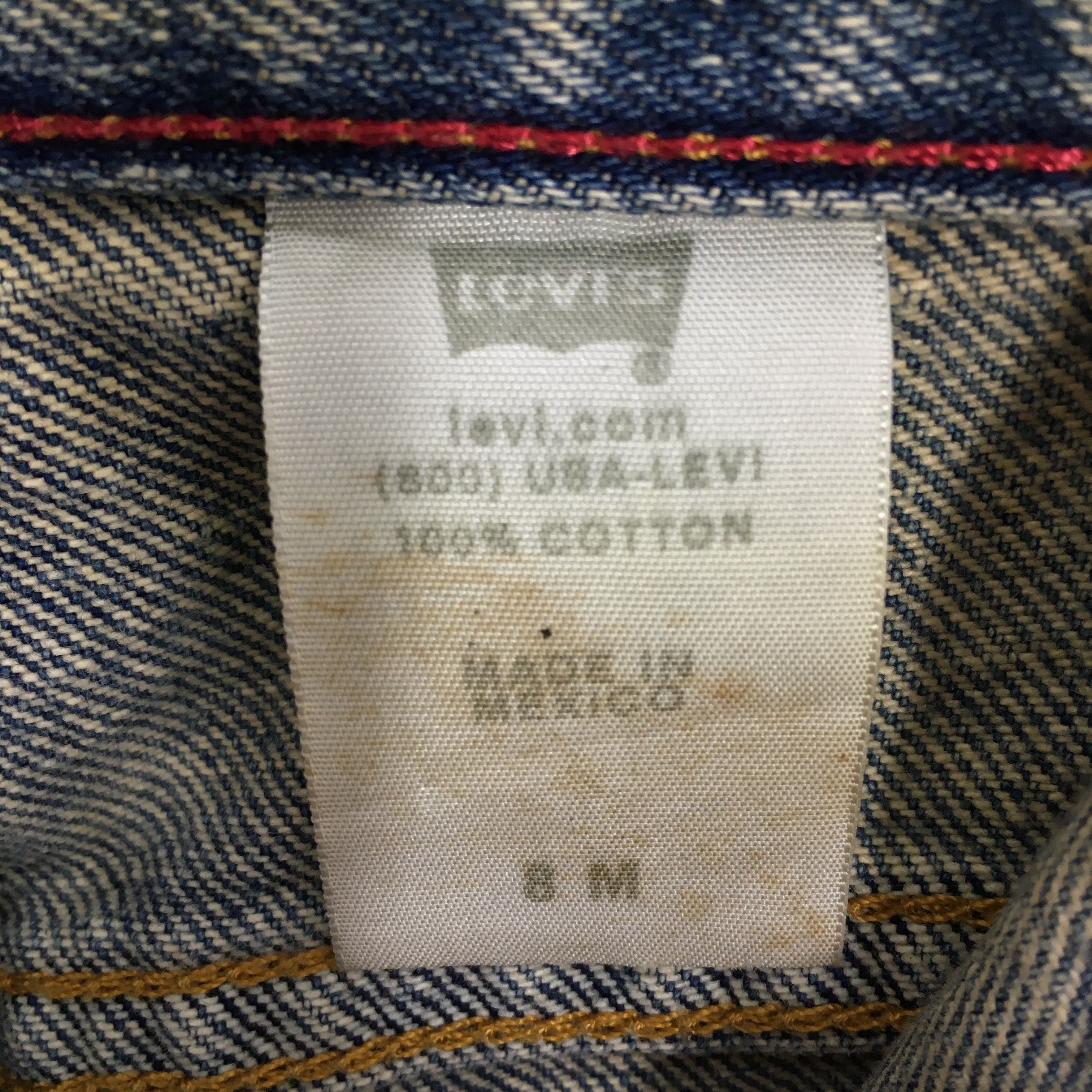Levi's Size 30x32 Vintage Levi's 550 Relaxed Fit Jeans Size US 30 / EU 46 - 7 Thumbnail