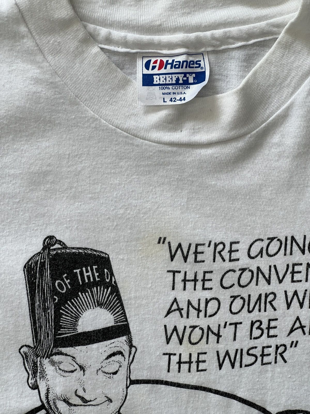 Vintage Vintage Sons of the Desert Hardy and Laurel Comdey Tee Large Size US L / EU 52-54 / 3 - 5 Thumbnail