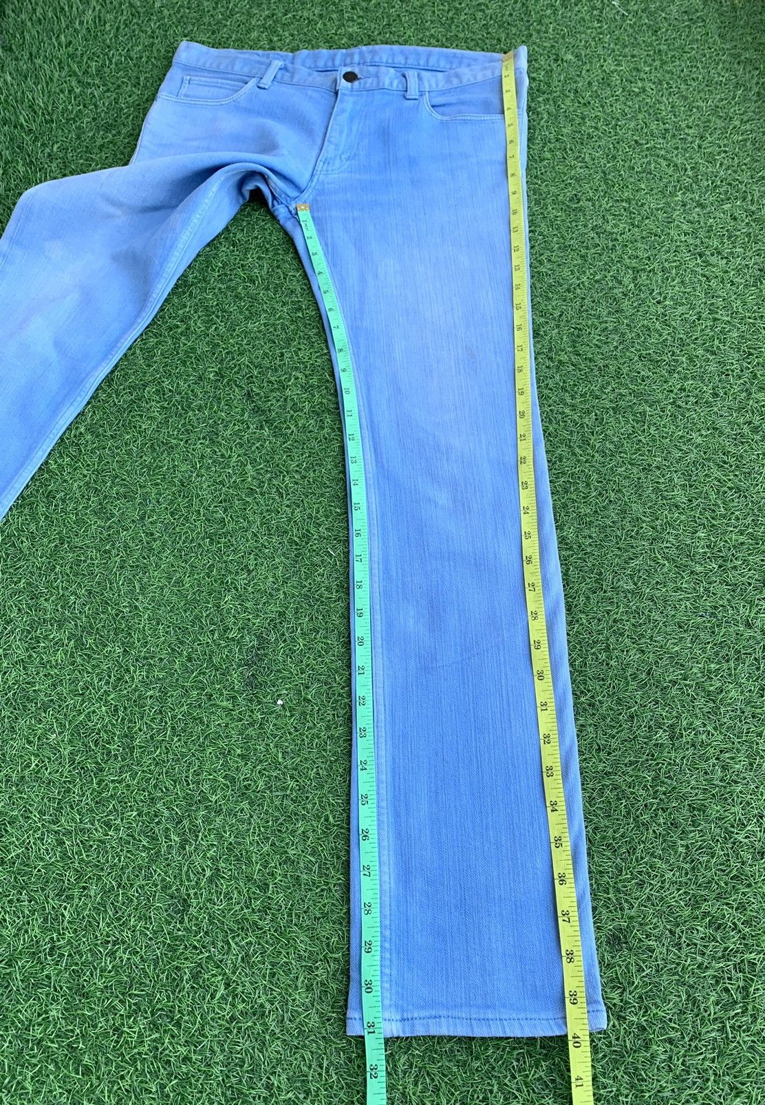 Number (N)ine 🔥 Pain Vintage Number (N) Shake Slim fit Jeans Size US 32 / EU 48 - 19 Thumbnail