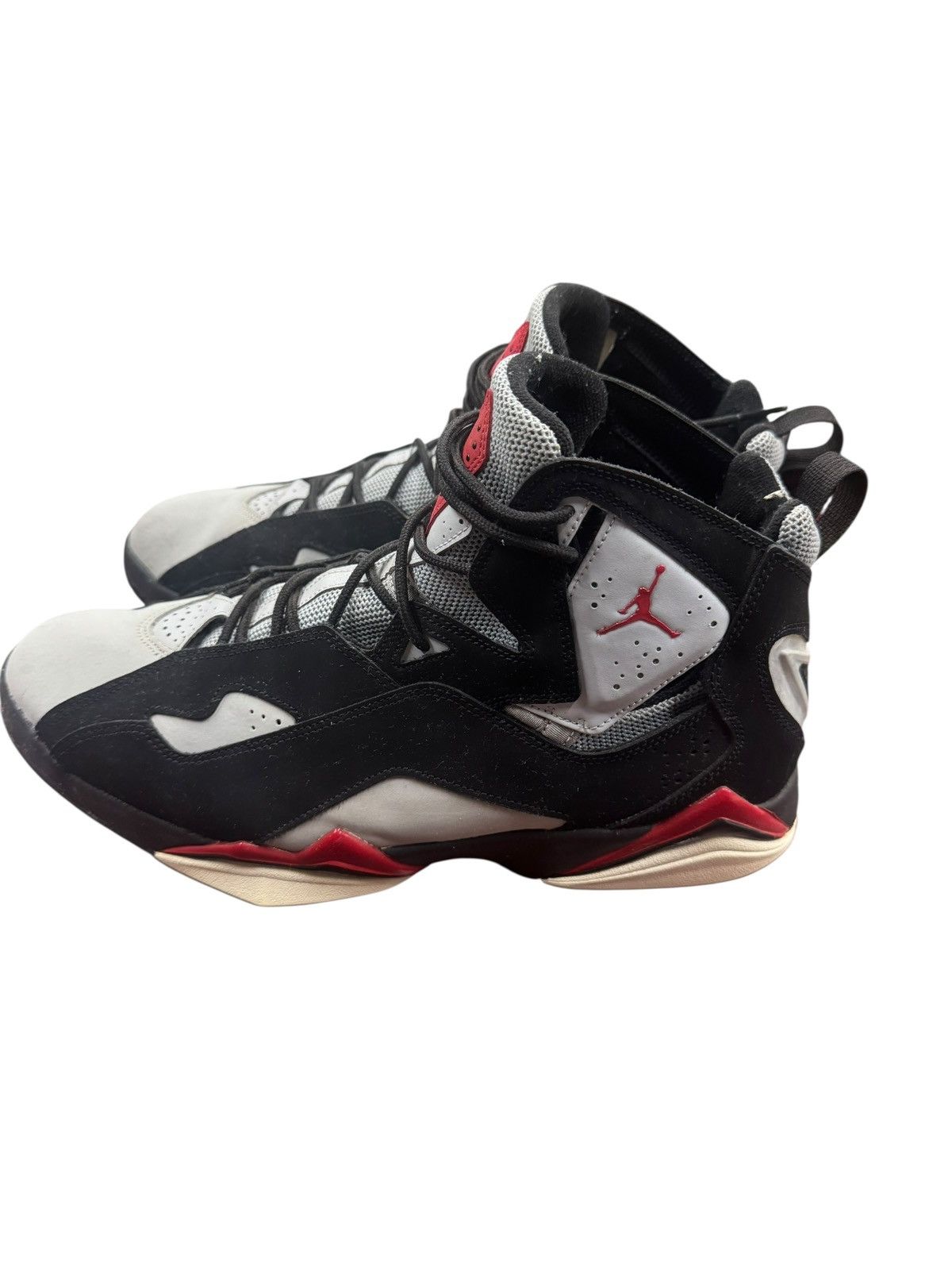 Jordan Brand Nike Air Jordan True Flight Black Grey Red Men’s 13 - RARE Size US 13 / EU 46 - 2 Thumbnail