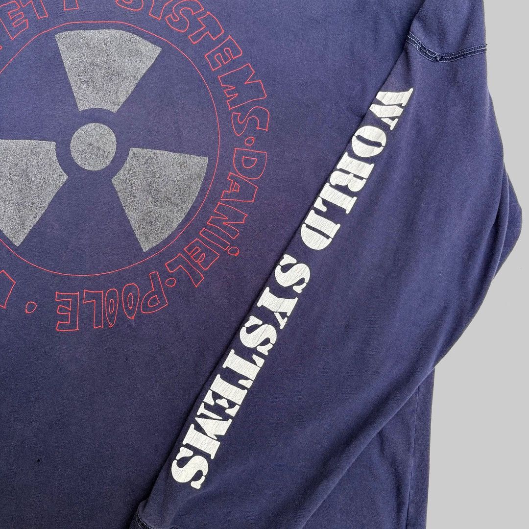 Vintage Daniel Poole 1990 90s Vintage Raver UK Graphic L/S T-Shirt Size US XL / EU 56 / 4 - 4 Thumbnail