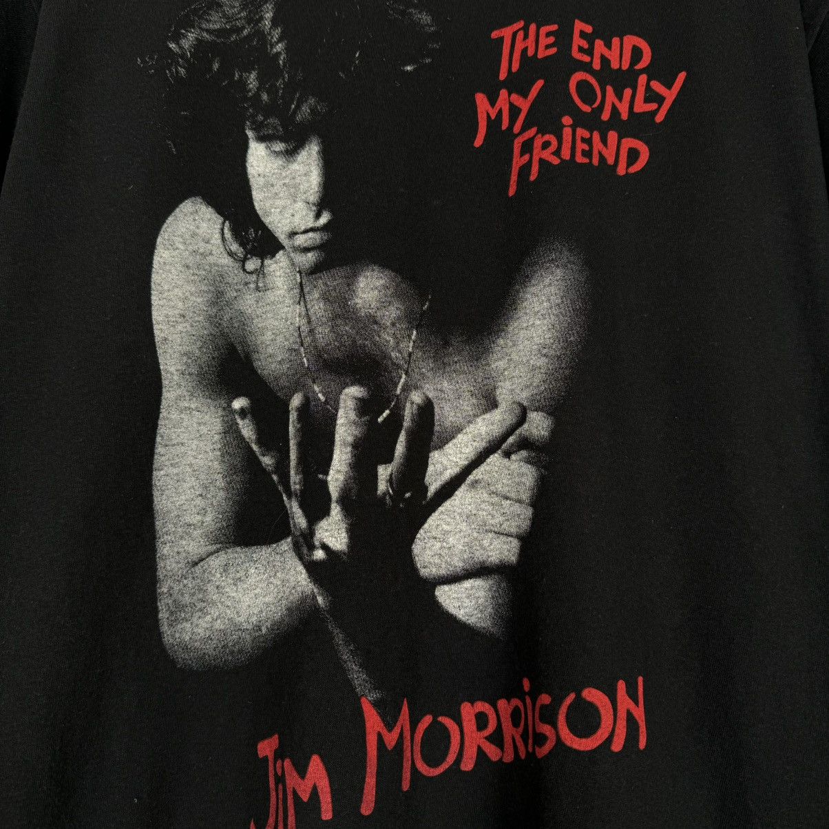 Band Tees Vintage 90s The Doors The End My Only Friend Euro T Shirt Size US XL / EU 56 / 4 - 4 Thumbnail
