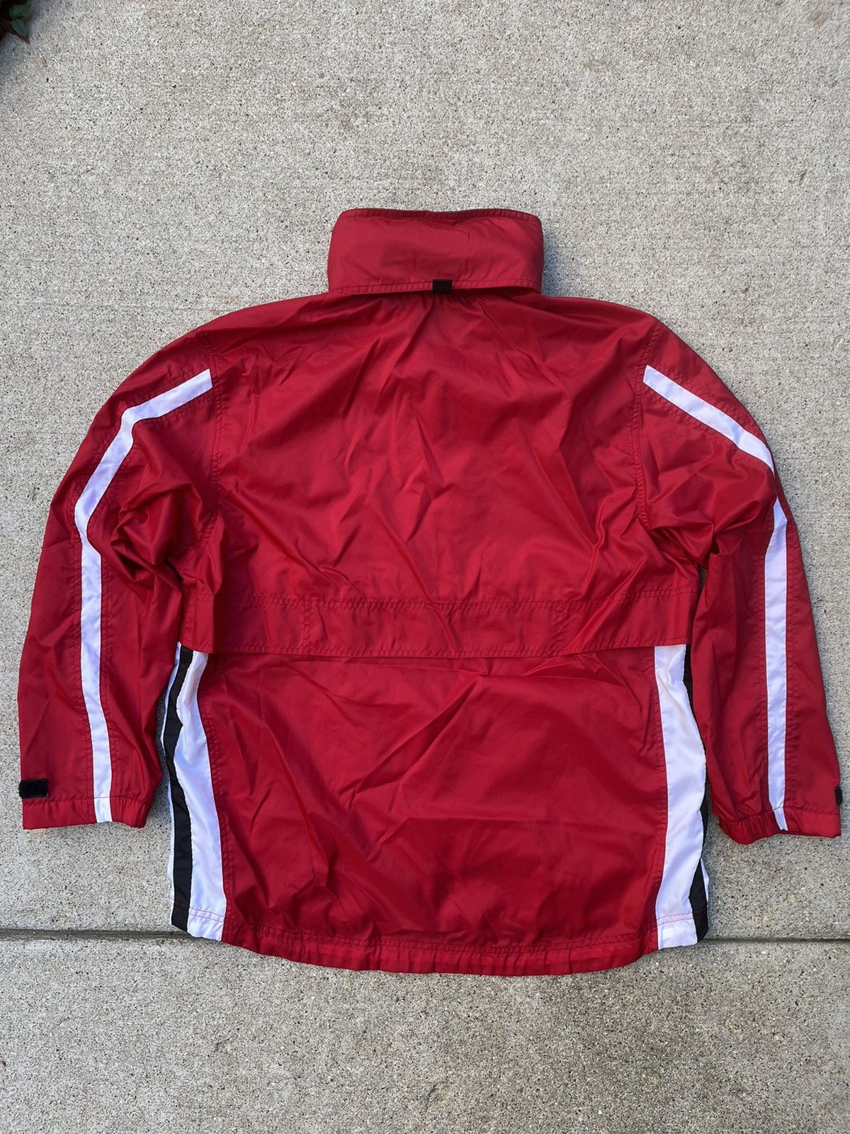 Nike × Vintage Vintage 90s Nike Light Jacket with Packable Hood Size US M / EU 48-50 / 2 - 14 Thumbnail