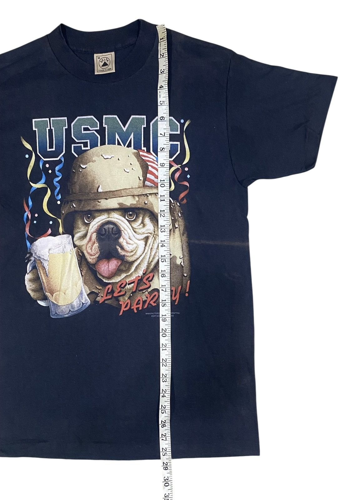 Vintage Vintage Delta Shirt USMC 1992 Size US M / EU 48-50 / 2 - 5 Thumbnail