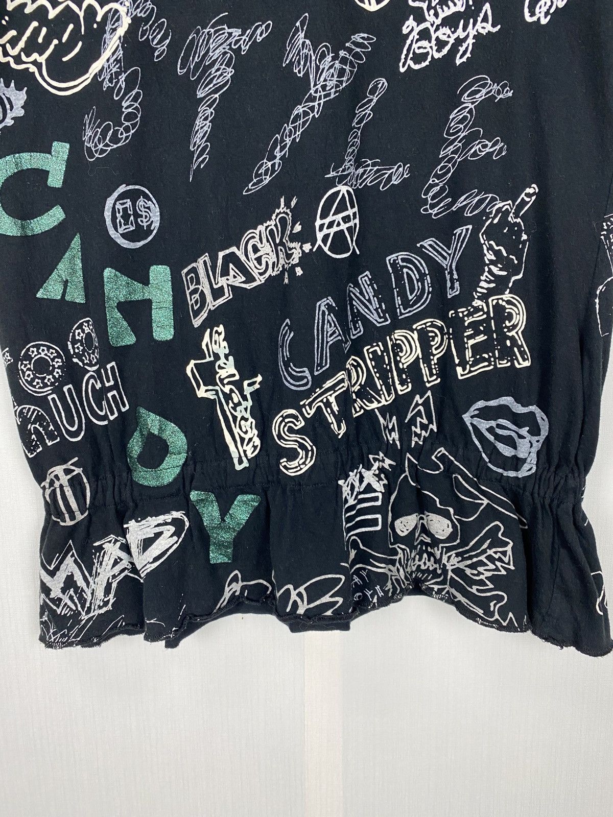 Japanese Brand Candy Stripper Women Tee Size S / US 4 / IT 40 - 8 Thumbnail