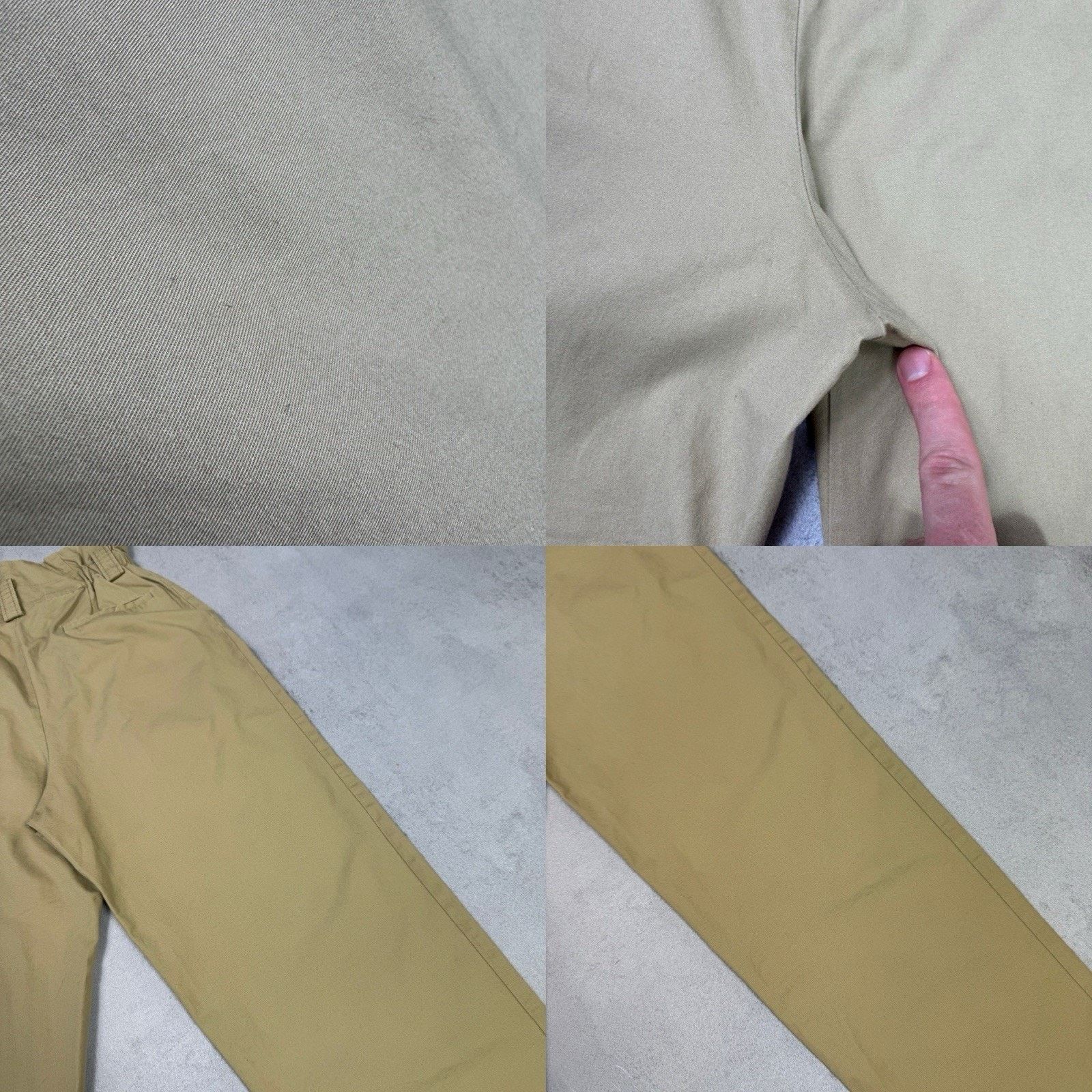 Sandro Sandro Women Chino Pants Cotton Beige Size 34 Size 25" / US 0 / IT 36 - 22 Thumbnail