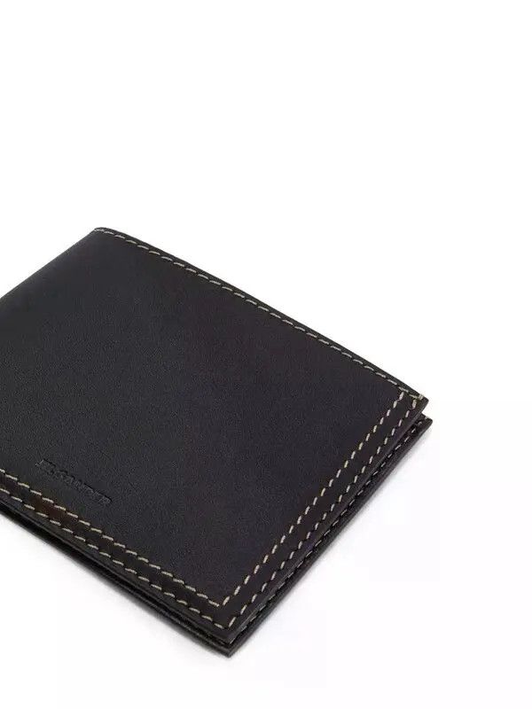 Jil Sander o1loc1c0426 Size:OS/Leather Wallet in Black Size ONE SIZE - 3 Thumbnail