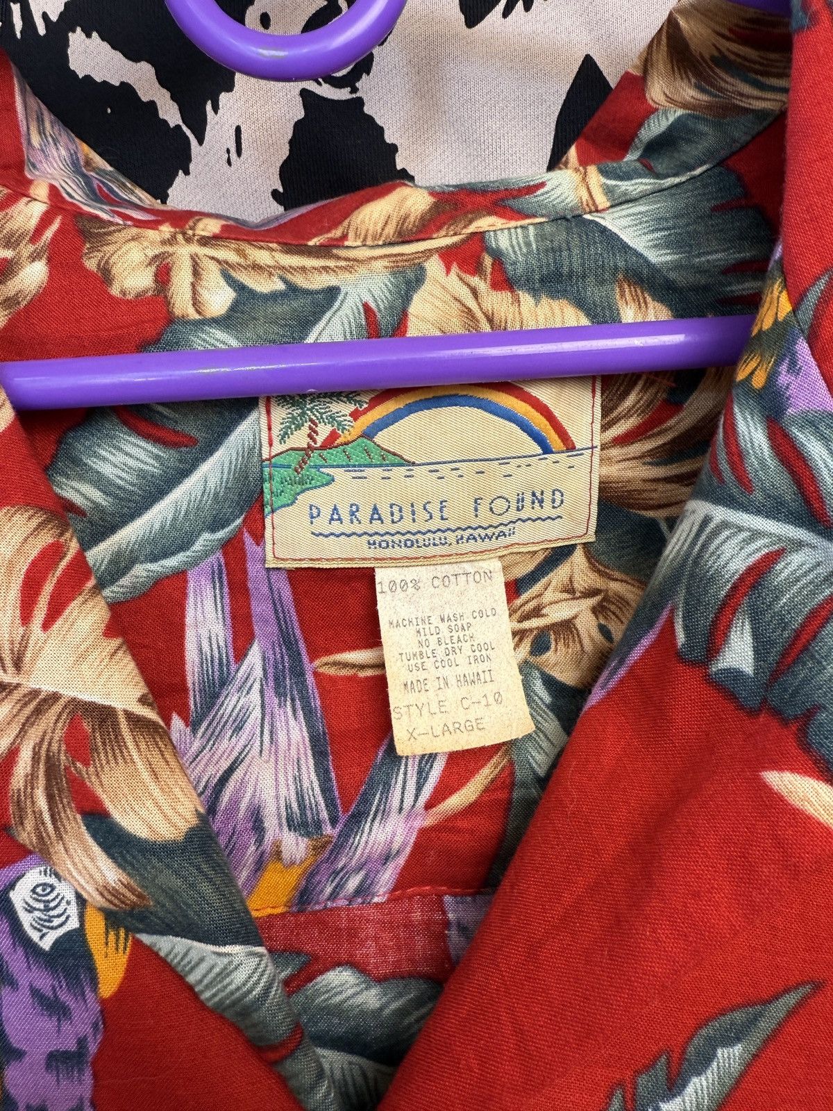 Paradise Found Beautiful Hawaiian from Hawaii XXL Size US XL / EU 56 / 4 - 7 Thumbnail