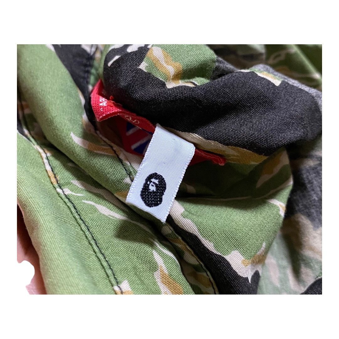 Bape BAPE tiger camo short shirt Size US S / EU 44-46 / 1 - 3 Thumbnail