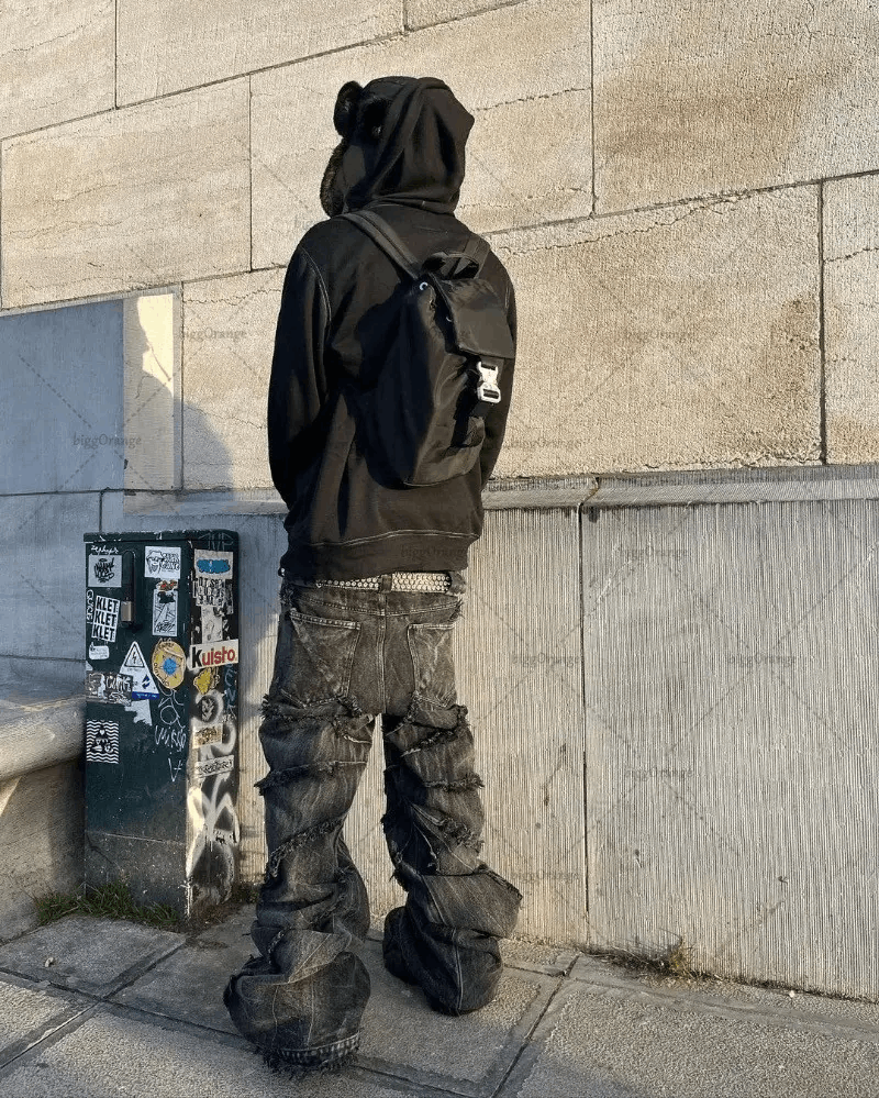 Japanese Brand × Vintage Y2k Retro Oversized Punk Retro Hip Hop Jeans Size US 30 / EU 46 - 6 Thumbnail