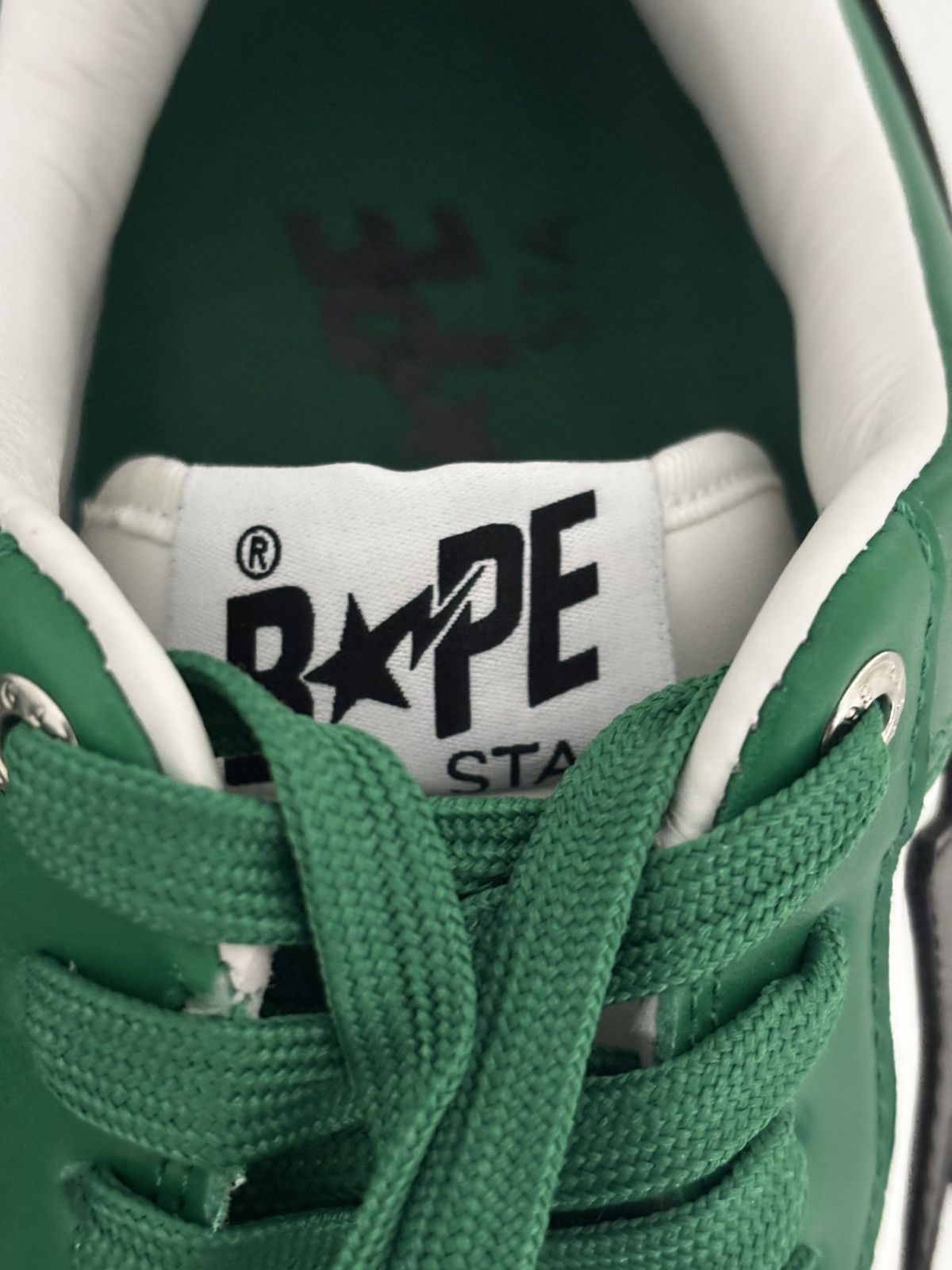 Bape Authentic ape bape bape sta #3 green US 10 new bapesta Size US 10 / EU 43 - 5 Thumbnail
