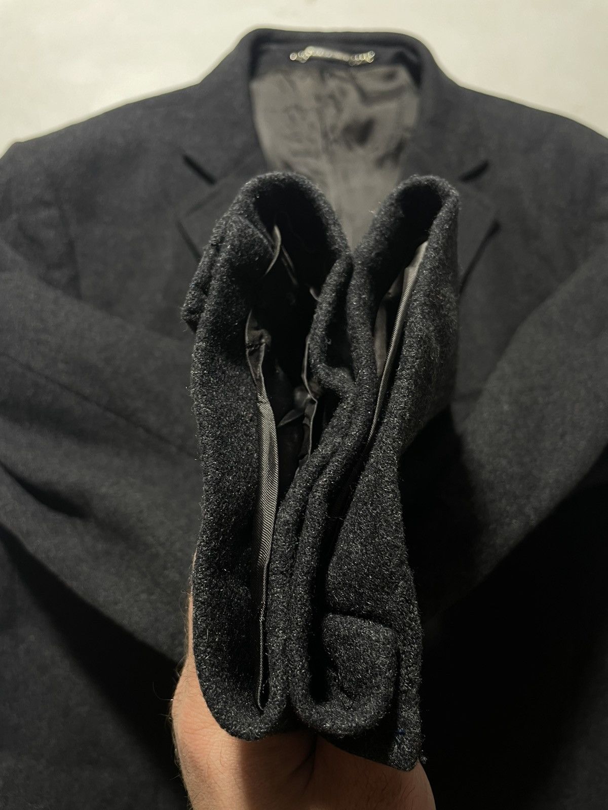 Dolce & Gabbana Dolce Gabbana Wool Coat Size US L / EU 52-54 / 3 - 8 Thumbnail