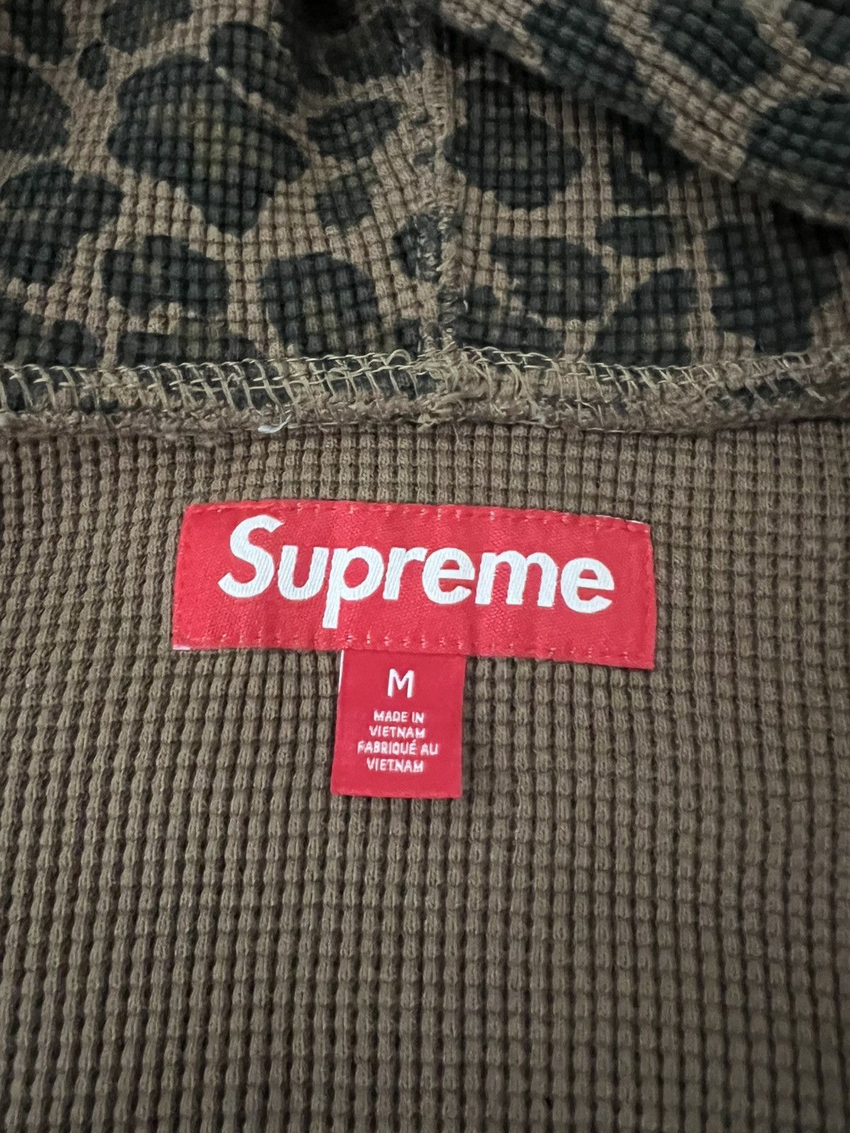 Supreme Size Medium Supreme Leopard Zip Up Hooded Thermal Size US M / EU 48-50 / 2 - 5 Thumbnail