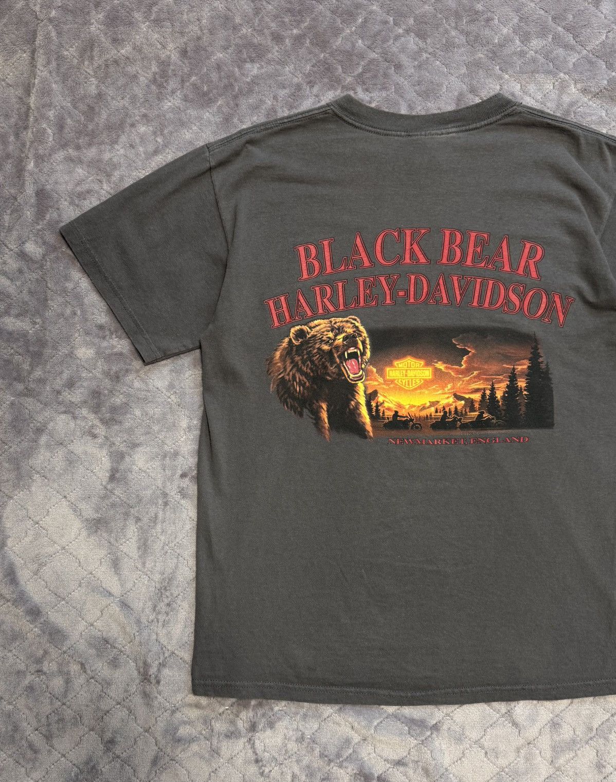Harley Davidson × Vintage Vintage 2005 Harley Davidson Black Bear Shirt Size US M / EU 48-50 / 2 - 5 Thumbnail