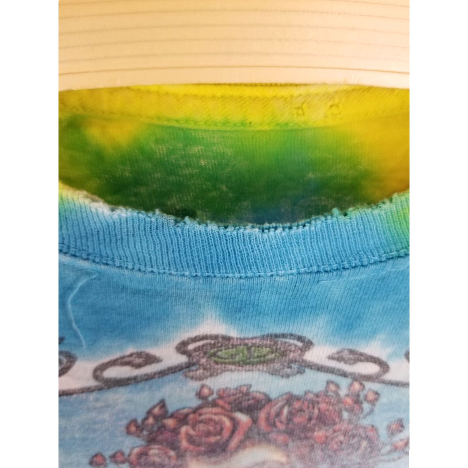 Liquid Blue VINTAGE LIQUID BLUE GRATEFUL DEAD SKULL T-SHIRT SZ LARGE Size US L / EU 52-54 / 3 - 3 Thumbnail