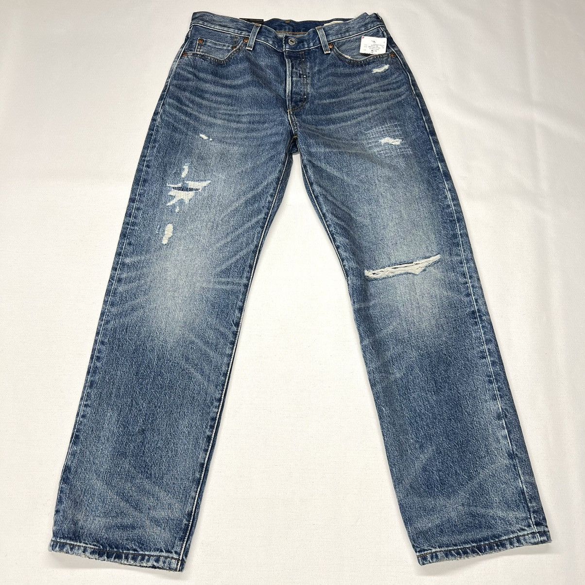 Levi's Made & Crafted NEW Levis 501 90s Jeans Blue Selvedge Denim Red Line Size 29" - 1 Thumbnail