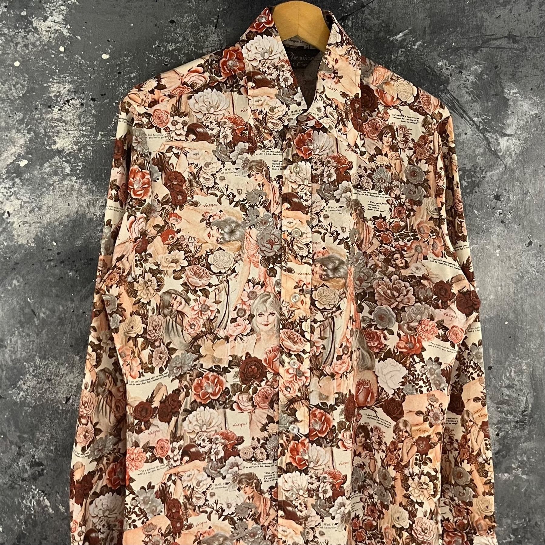 Playboy × Vintage Vintage Playboy floral button shirt Size US M / EU 48-50 / 2 - 2 Thumbnail