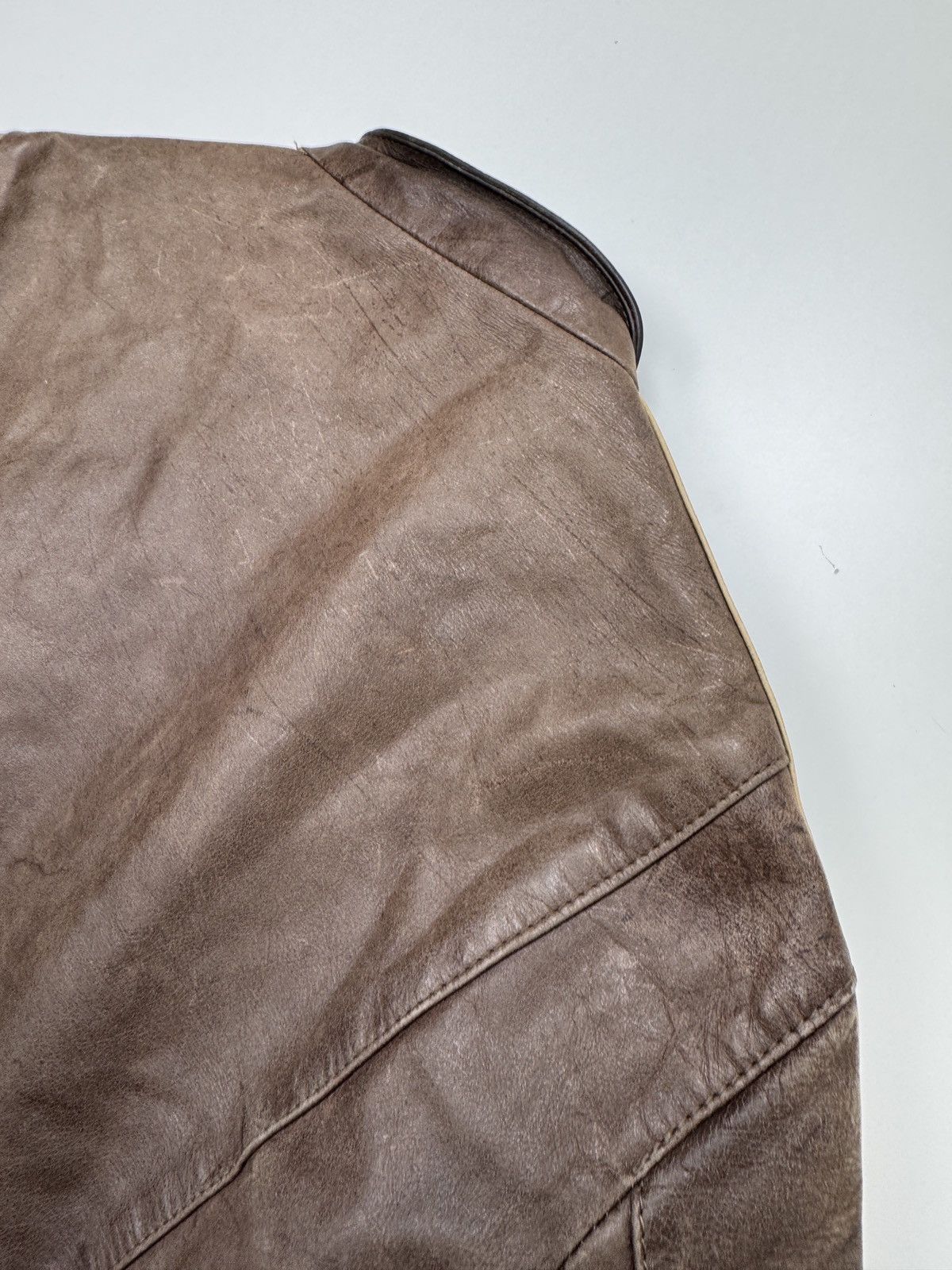 Vera Pelle Vintage biker jacket for men Size US S / EU 44-46 / 1 - 10 Thumbnail