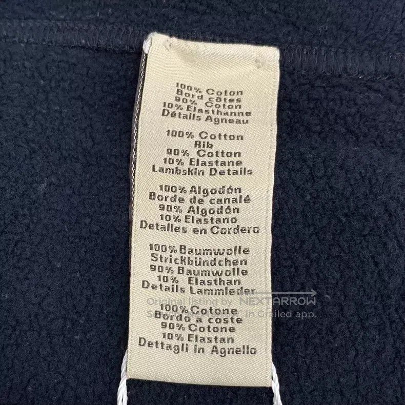 Hermes Hermes 24 Model Dark Blue Geometric Pattern Cotton Crewnec Size L / US 10 / IT 46 - 8 Thumbnail
