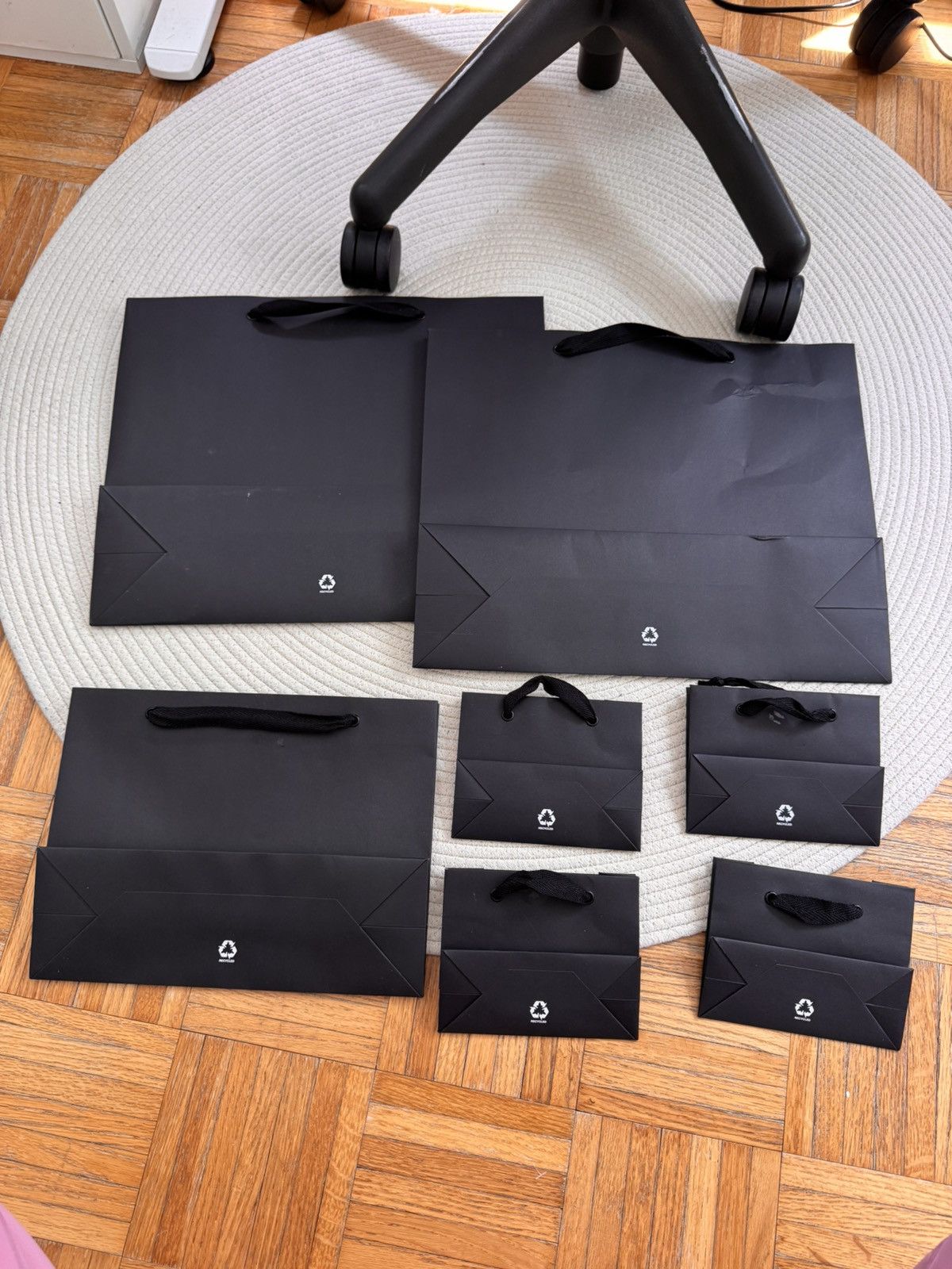 Chrome Hearts Chrome Hearts shopping bag set of 7 Size ONE SIZE - 2 Thumbnail
