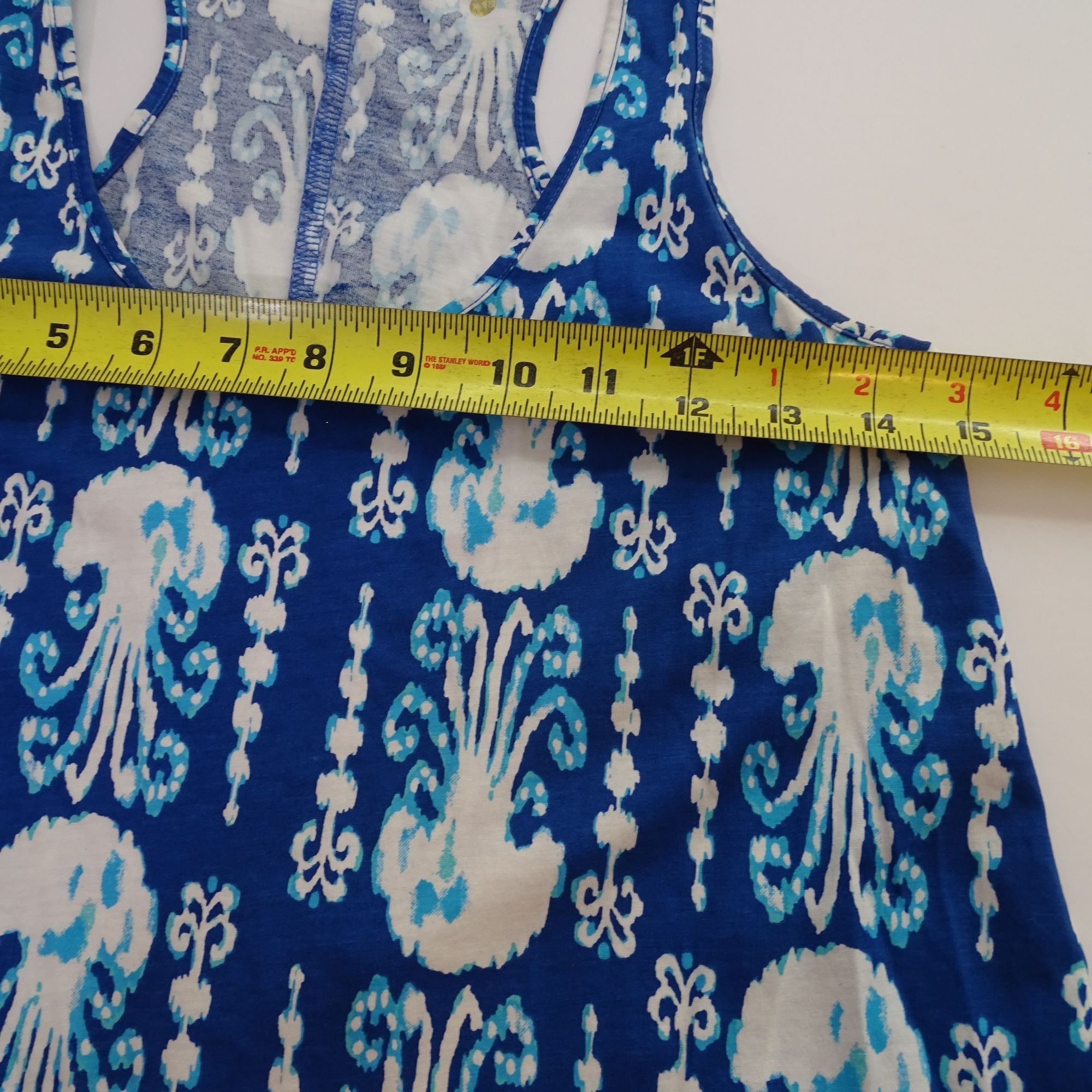 Lilly Pulitzer Lilly Pulitzer Melle Swing Tank Dress Blue Tank Dress Size M Size M / US 6-8 / IT 42-44 - 8 Thumbnail