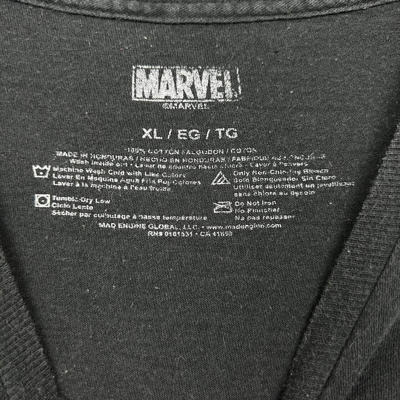 Marvel Comics The Amazing Spiderman Marvel Shirt Men XL Crew Neck Cotton Size US XL / EU 56 / 4 - 3 Thumbnail