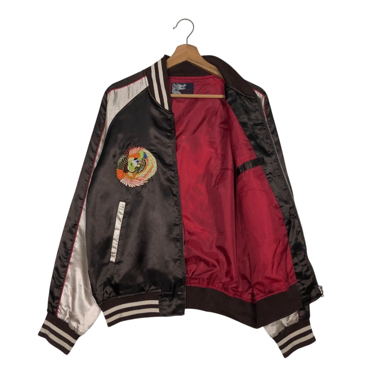 Japanese Brand 🔥VINTAGE SUKAJAN SOUVENIER JACKET EMBROIDERY BIG LOGO Size US M / EU 48-50 / 2 - 13 Thumbnail