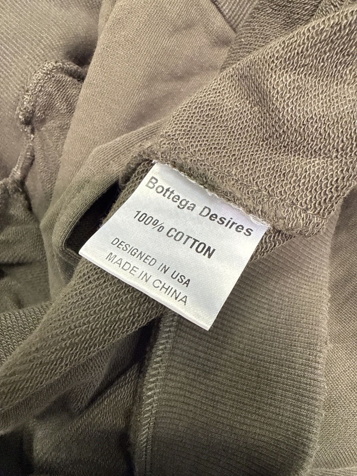 Bottega Desires Bottega Desires Tech Zip Up Hoodie Olive Yellow Size US L / EU 52-54 / 3 - 3 Thumbnail