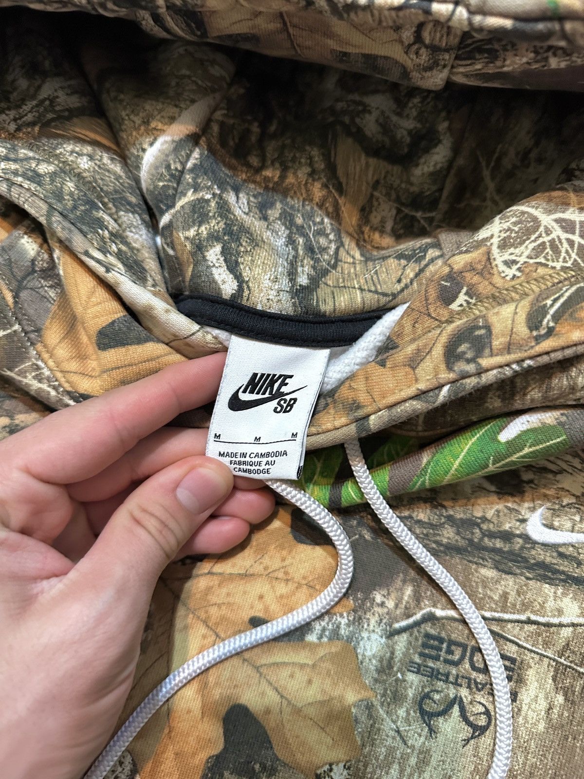 Nike × Vintage Nike Sb Y2K Realtree Hoodie Streetwear Size US M / EU 48-50 / 2 - 3 Thumbnail