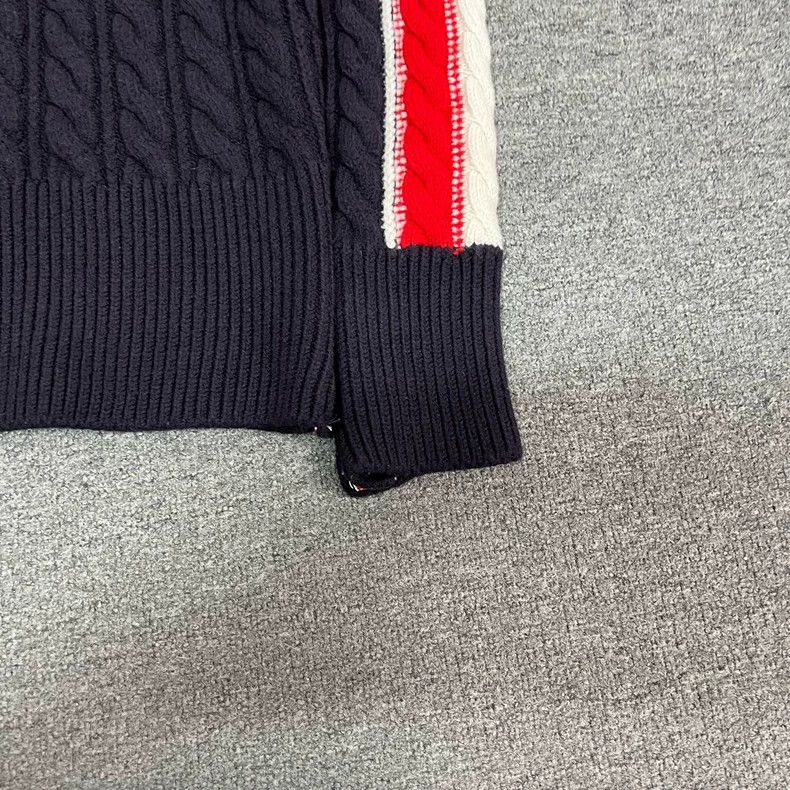 Thom Browne Thom Browne Marble Knitted Open Shirt Size US XL / EU 56 / 4 - 3 Thumbnail