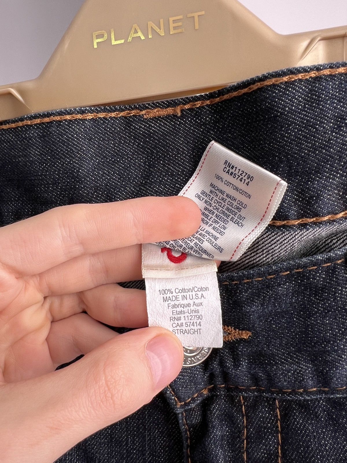 True Religion × Vintage Vintage True Religion Big Boy Chief Keef Pants Size US 40 / EU 56 - 11 Thumbnail