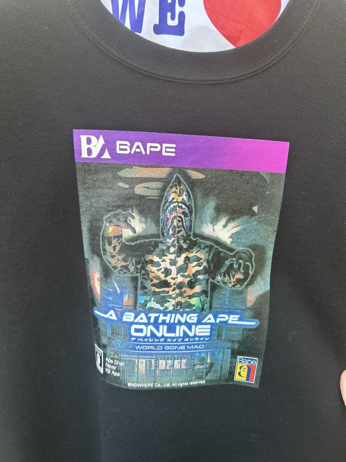 Bape Bape online game package crewneck Size US M / EU 48-50 / 2 - 2 Thumbnail