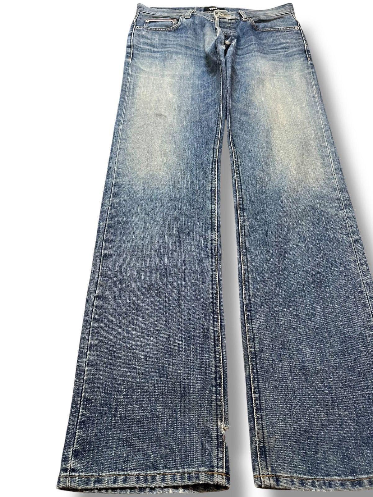 Burberry Vintage Burberry Black Label Mudwash Denim Size US 31 - 3 Thumbnail