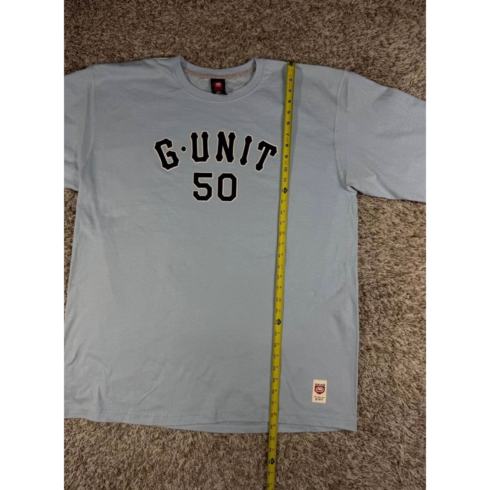 Ecko Unltd. VINTAGE Ecko Unltd G-Unit 50 Long Sleeve Shirt Hip Hop 2XL Blue Mens oversized Logo 50 Cent Y2K Size US XXL / EU 58 / 5 - 7 Thumbnail