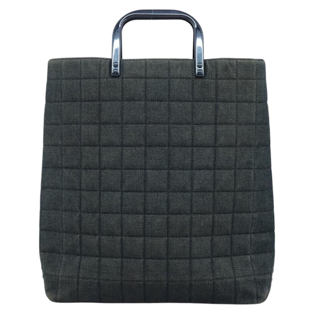Chanel Chanel Chocolate Bar Tote Quilted Canvas Size ONE SIZE - 1 Thumbnail