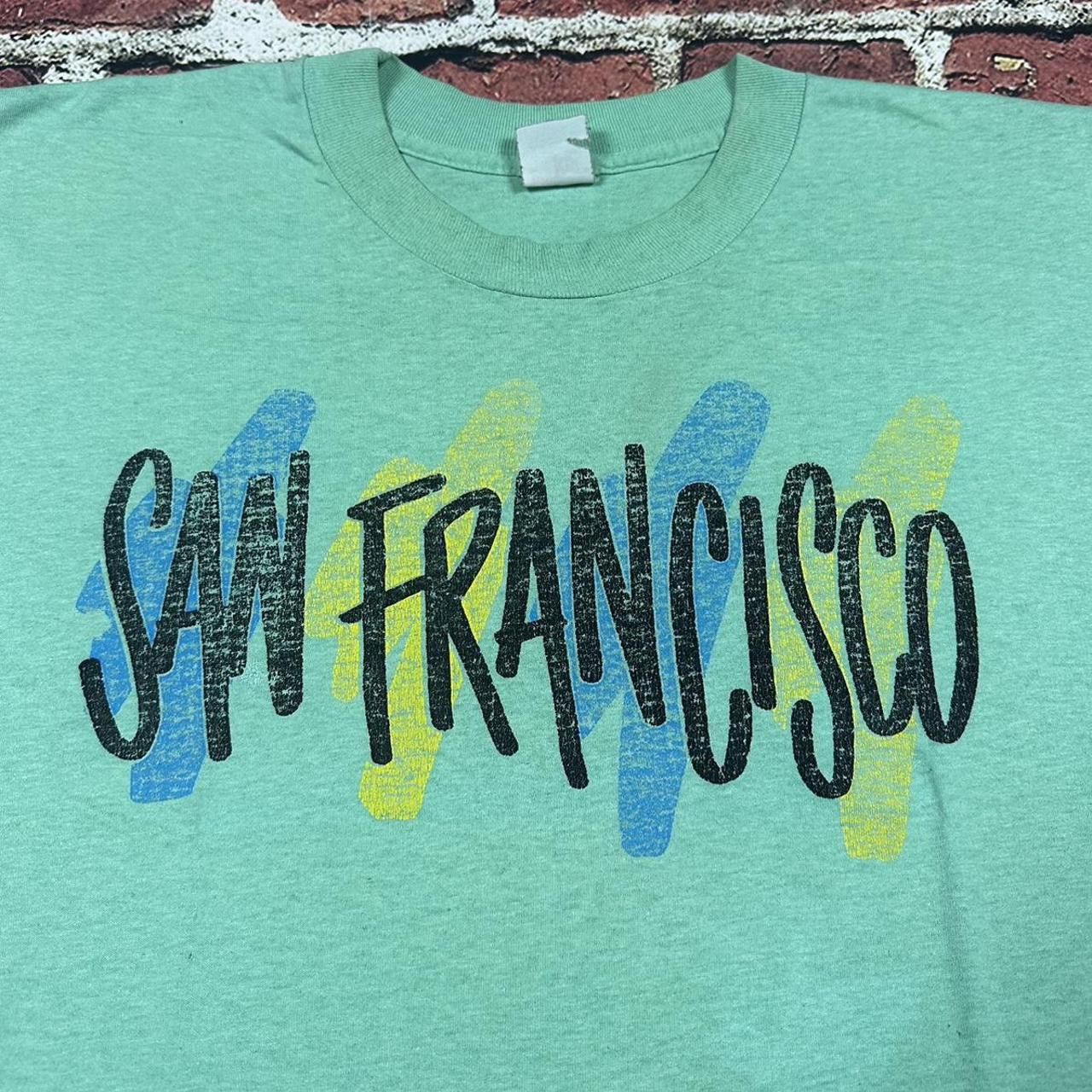 Other Vintage 80s San Francisco T Shirt Single Stitched Size US XL / EU 56 / 4 - 2 Thumbnail