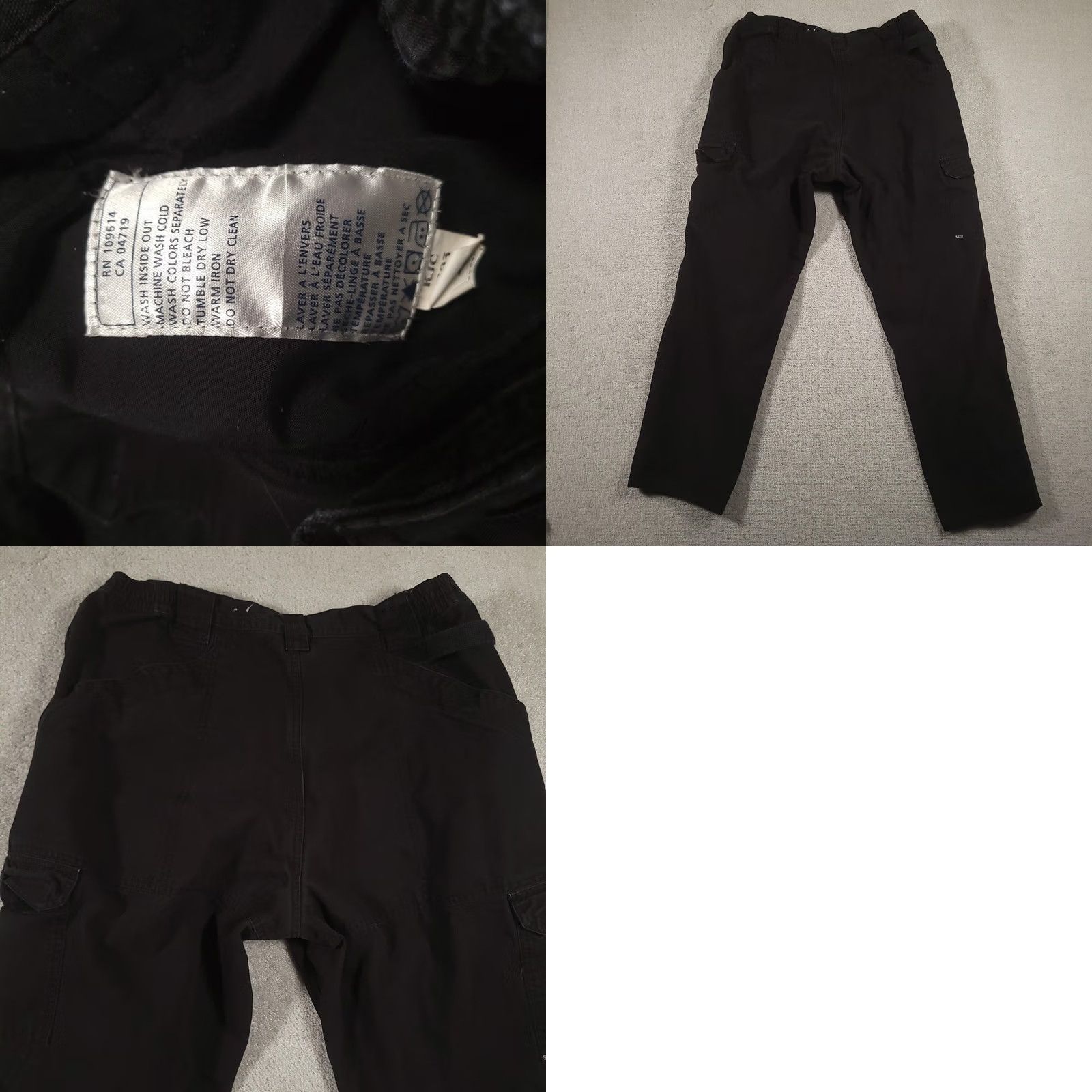 Vintage 5.11 Tactical Pants Mens 40x34 Black Cargo Canvas Workwear Style 74251 Size US 40 / EU 56 - 8 Thumbnail
