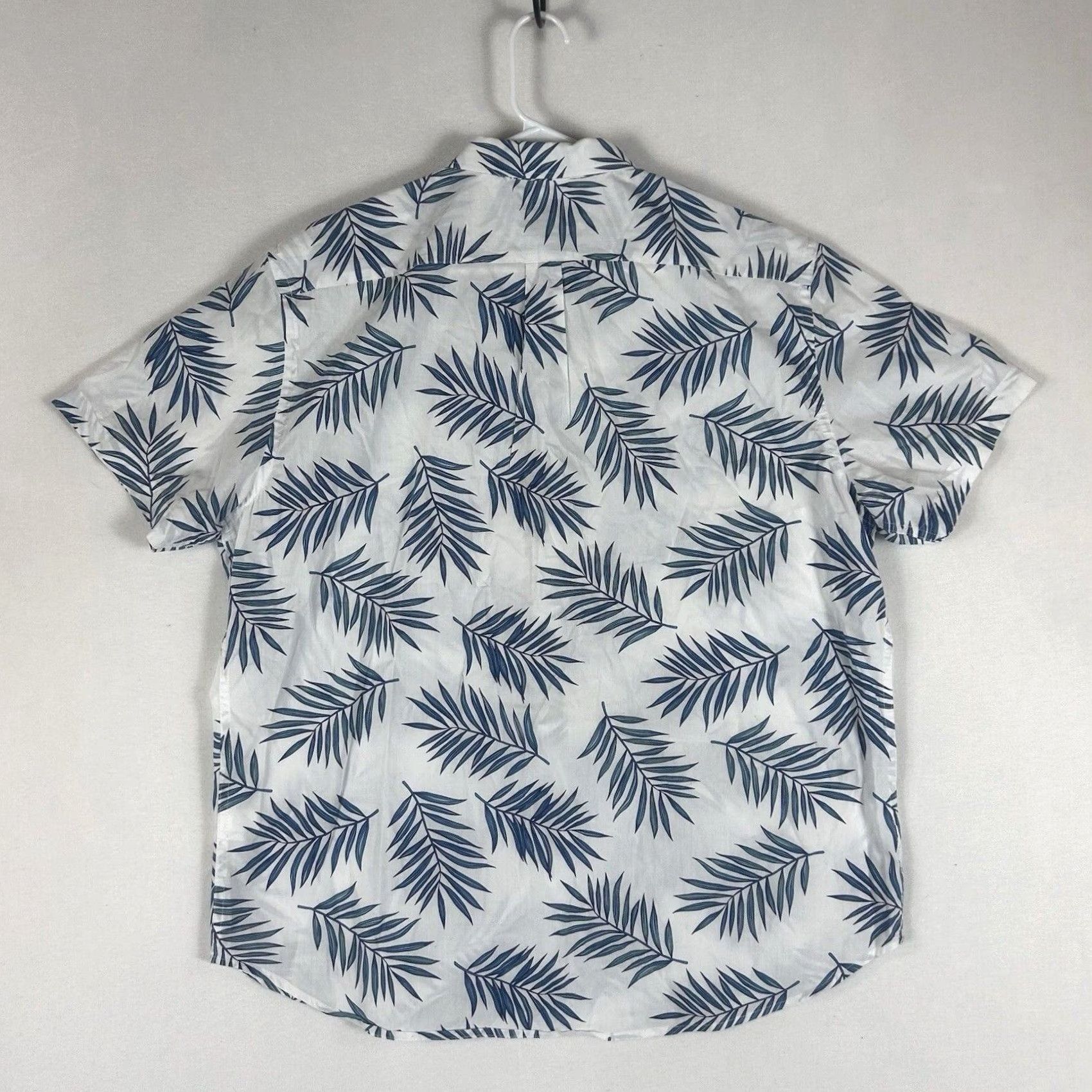 Old Navy Old Navy Button-Up Hawaiin Shirt Mens XL Resort Slim Jungle Cotton Tropical S/S Size US XL / EU 56 / 4 - 6 Thumbnail