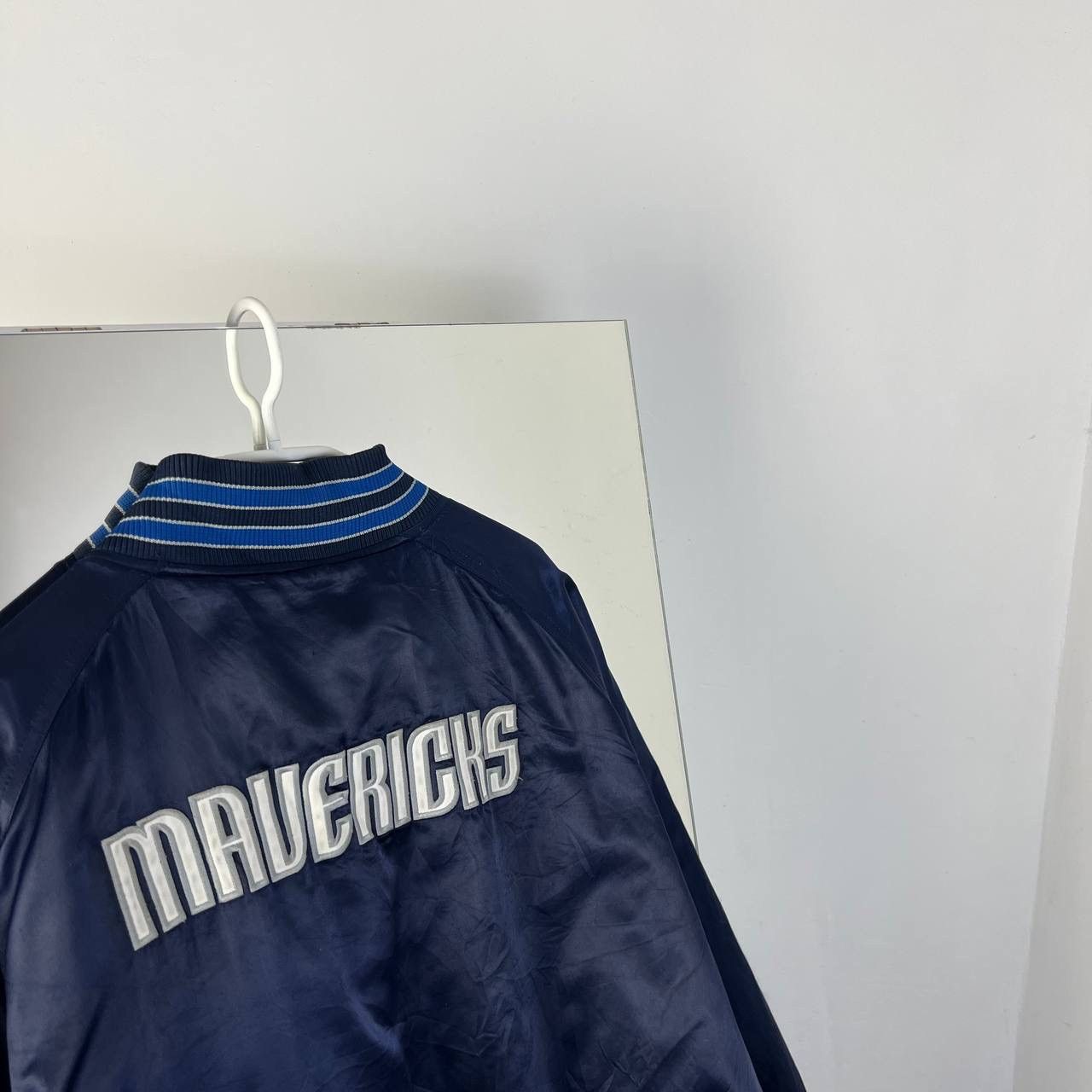 Nike Vintage Y2K Nike Dallas Mavericks Big Logo NBA Bomber Jacket Size US XXL / EU 58 / 5 - 6 Thumbnail