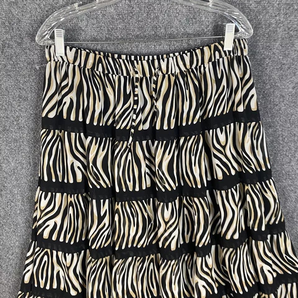 Other Alfred Dunner Skirt Women's 12P Petite Elastic Pull On Size 34" / US 12 / IT 48 - 2 Thumbnail