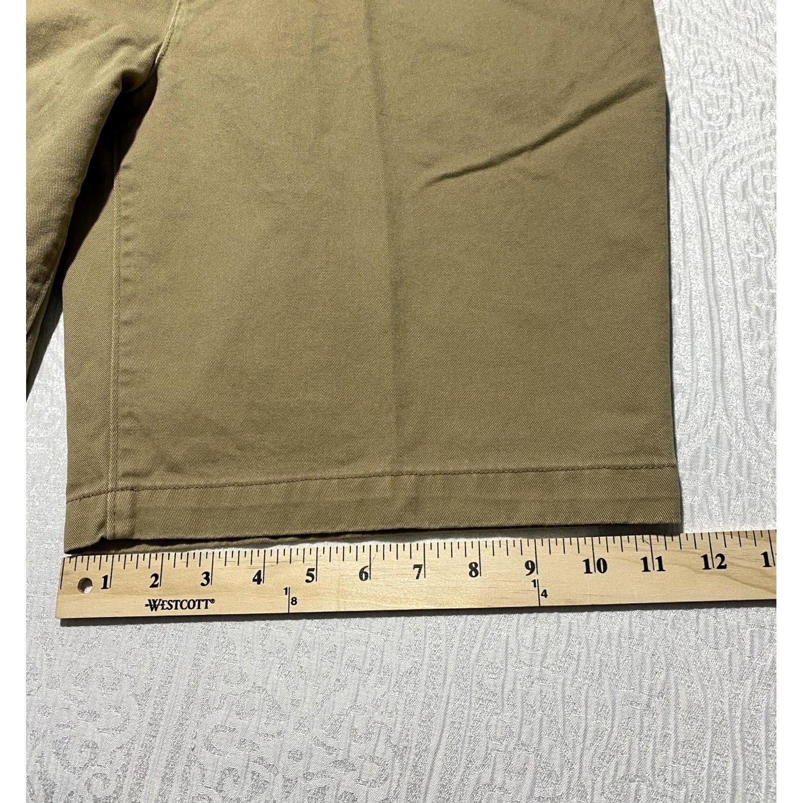 Dockers DOCKERS Shorts Mens 36 Brown Khaki Chino Flat Front Canvas Casual Pockets Voyage 90s Mens Size US 36 / EU 52 - 7 Thumbnail