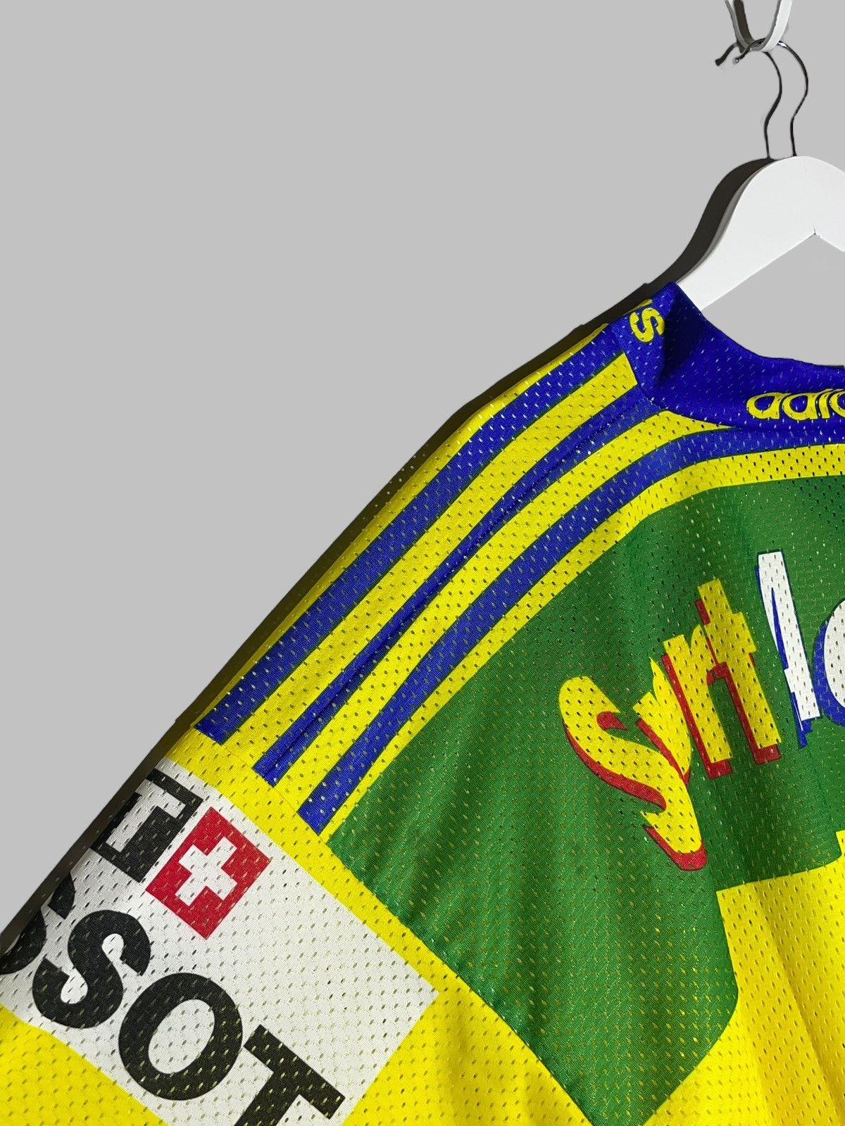 Adidas × Vintage HC Davos Vintage Adidas Ice Hockey Jersey NHL Shirt Size US XL / EU 56 / 4 - 14 Thumbnail