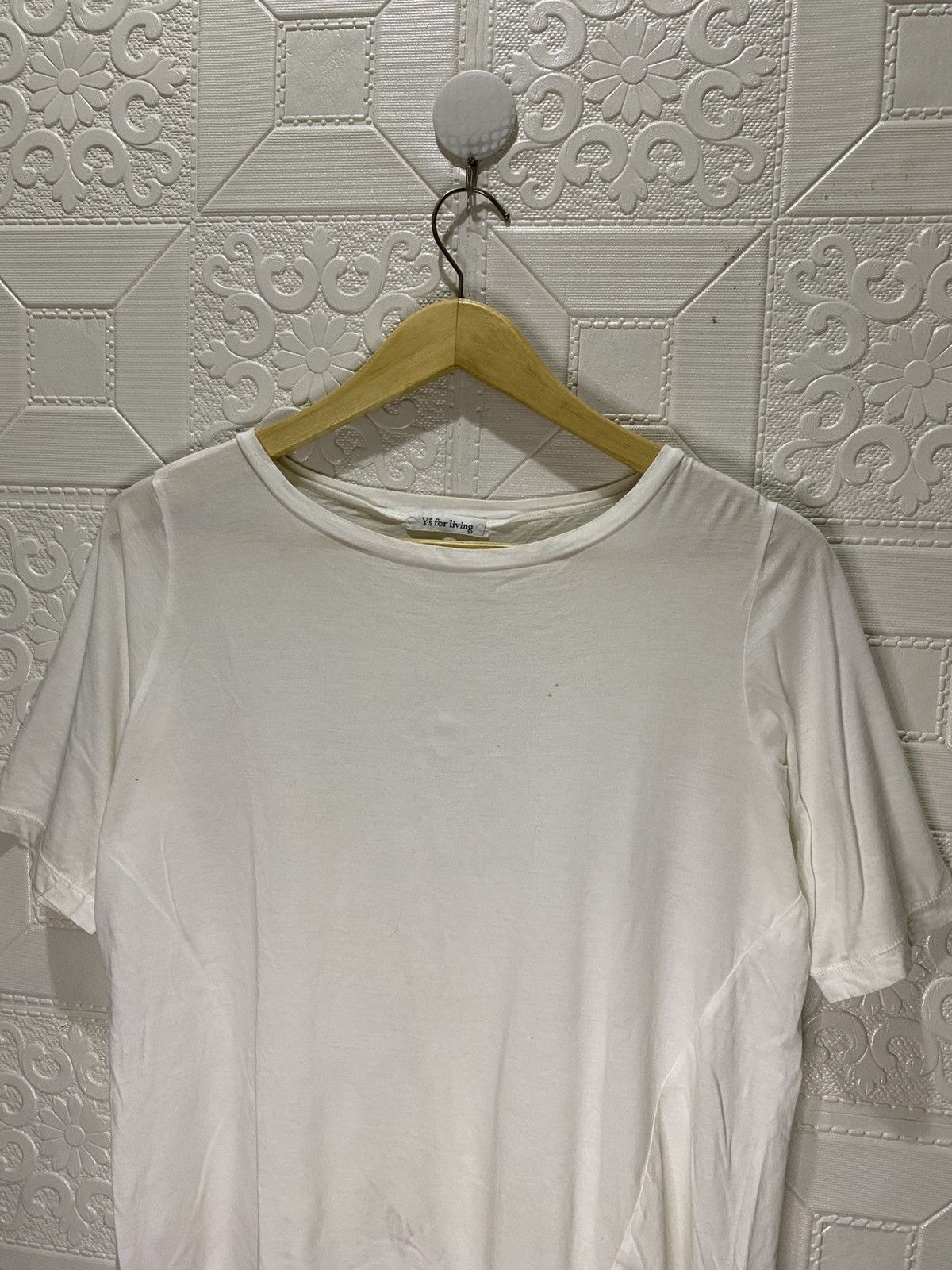 Vintage × Y's × Yohji Yamamoto Vintage Y's For Living By Yohji Yamamoto Tshirt Size M / US 6-8 / IT 42-44 - 2 Thumbnail