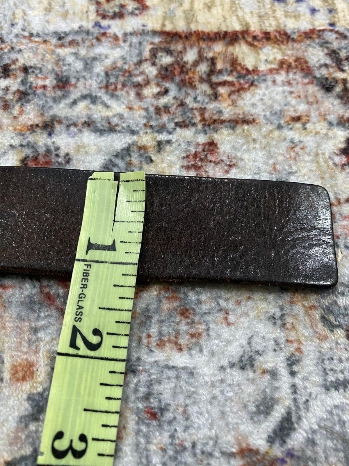 Diesel Diesel Belt Leather Brown Made Italy Size 38 - 12 Thumbnail
