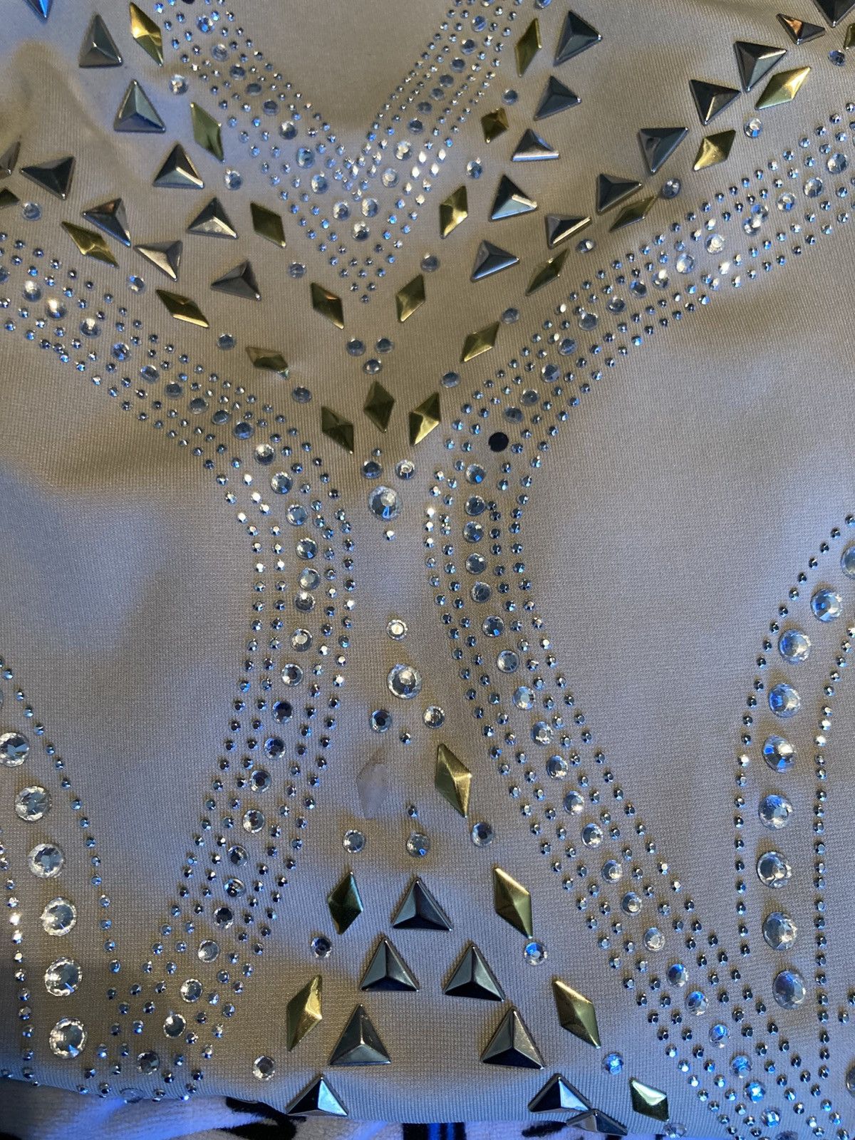 Other Alexia Admor tan rhinestone cut out mini dress Size S / US 4 / IT 40 - 2 Thumbnail