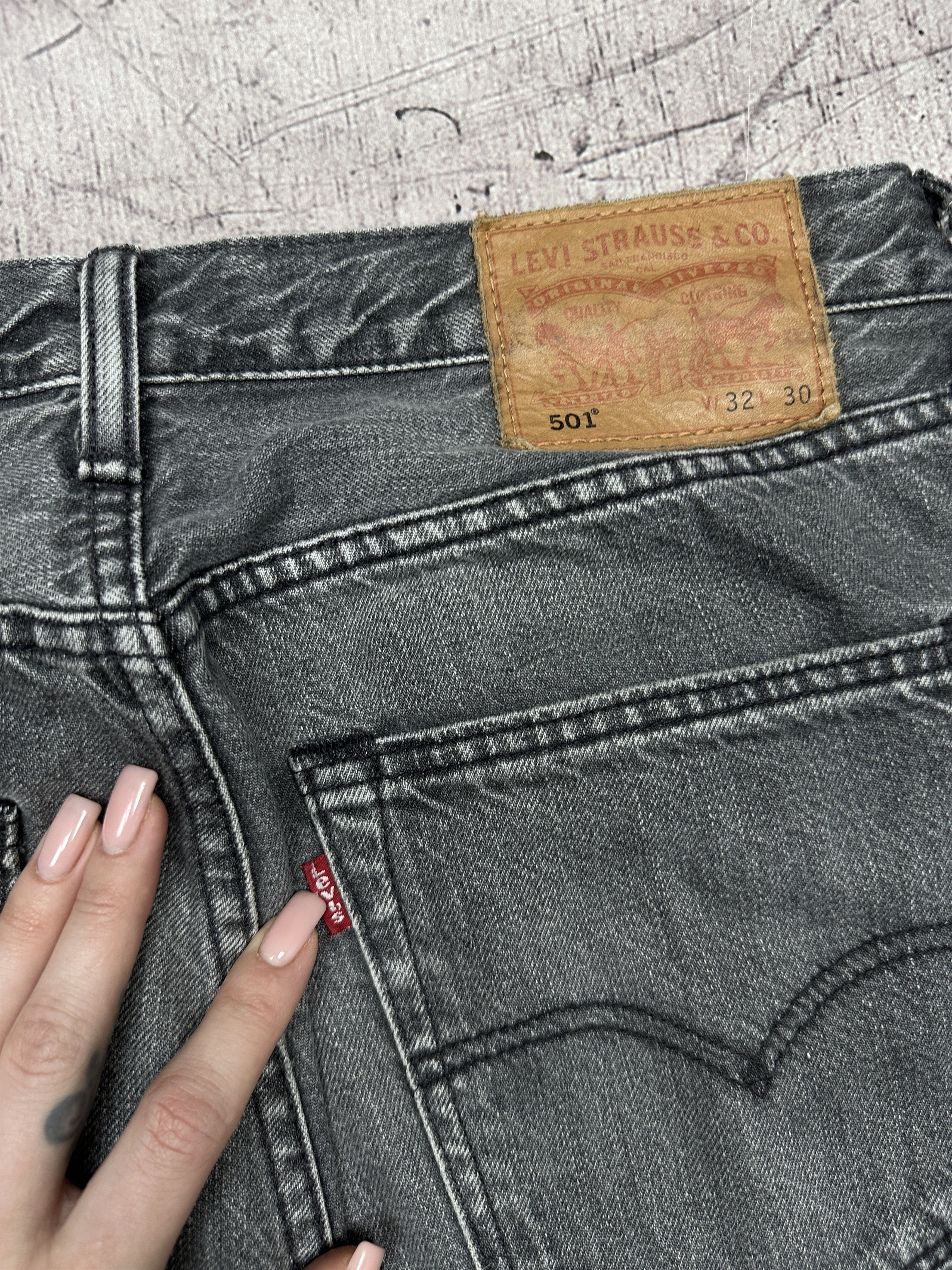 Levi's Levi's 501 Mens Denim Pants Jeans Size 32 x 30 Size US 32 / EU 48 - 3 Thumbnail